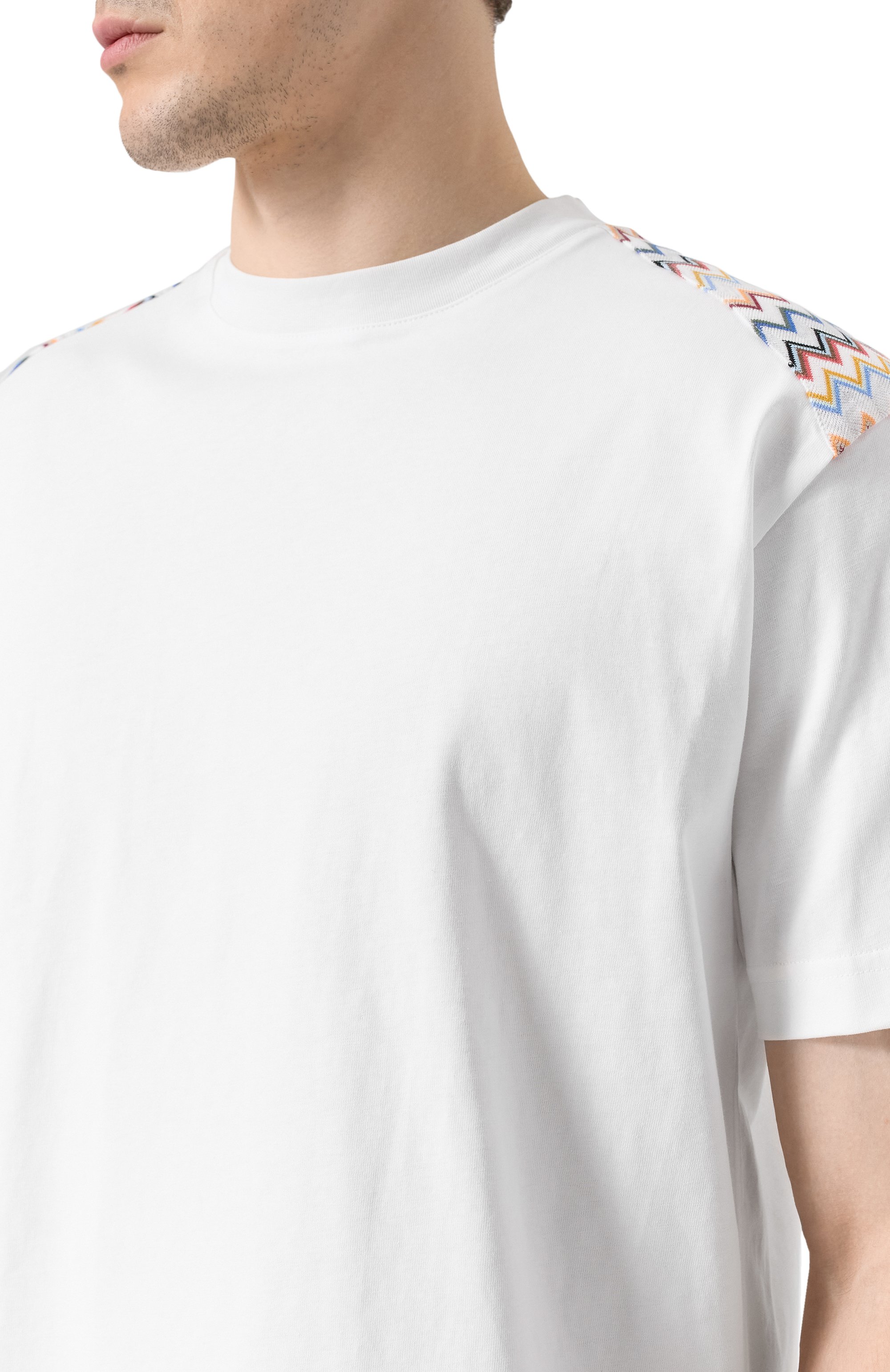 Хлопковая футболка MISSONI, арт. US25SL0B/BJ00M6, фото 5