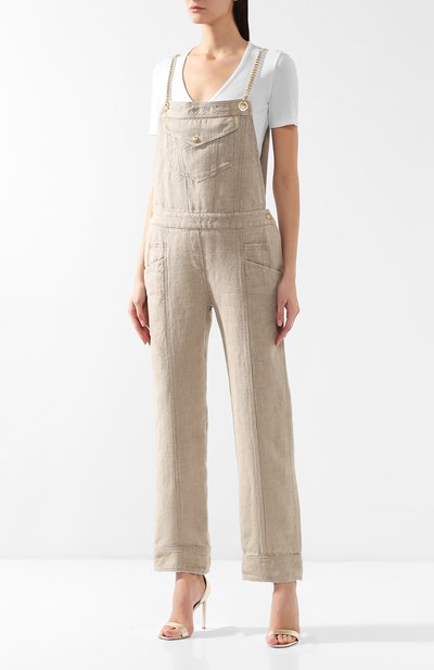 Льняной комбинезон BALMAIN, арт. RF15286/D019, фото 3