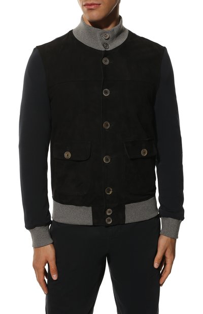 Комбинированный бомбер CAPOBIANCO, арт. 12M158.CUFE., фото 3