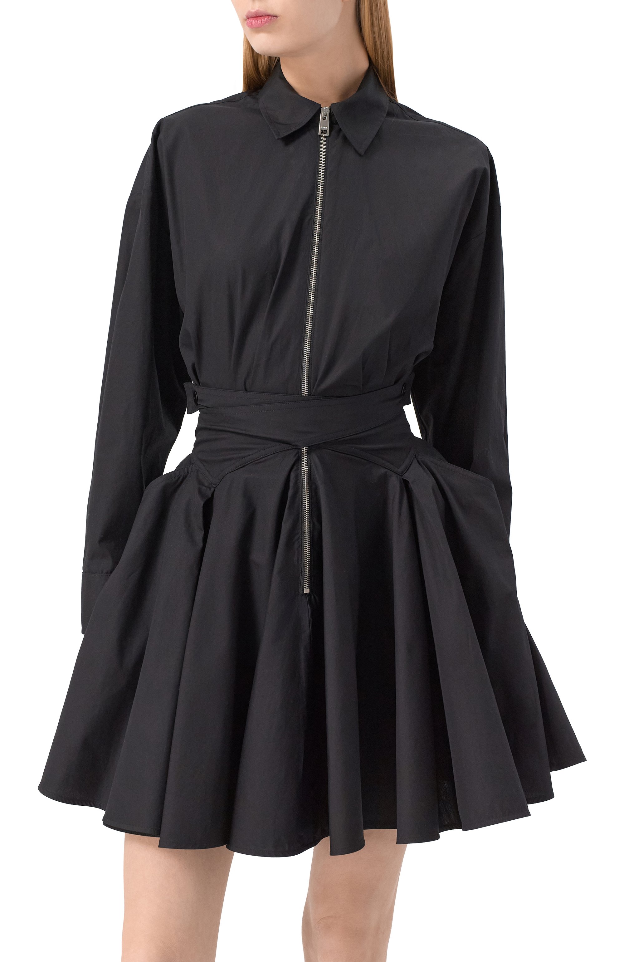 Хлопковое платье MSGM, арт. 3841MDA20X/257100, фото 3