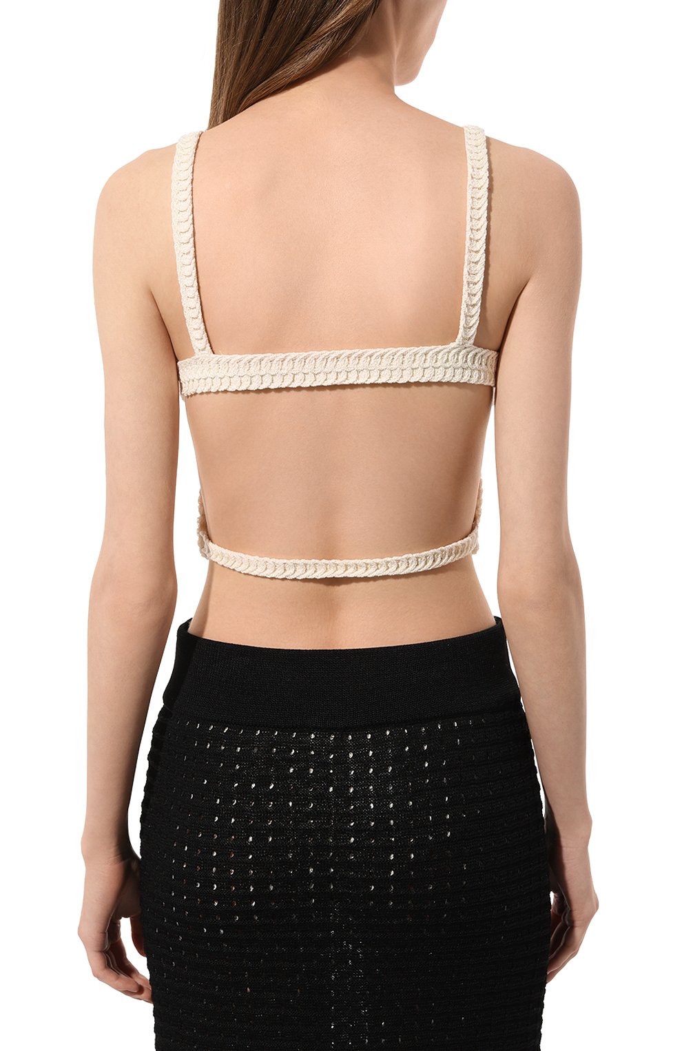 Хлопковый топ BLUMARINE, арт. P422M454R, фото 4