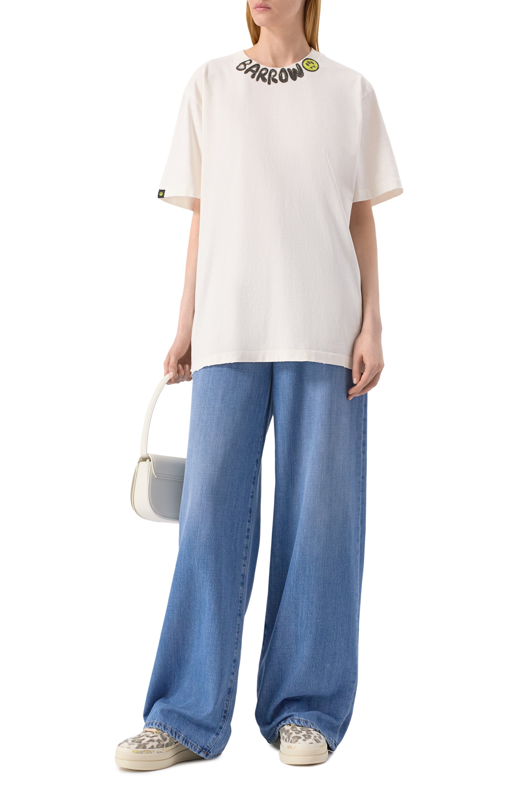 Хлопковая футболка BARROW, арт. F4BWW0TH066, фото 2
