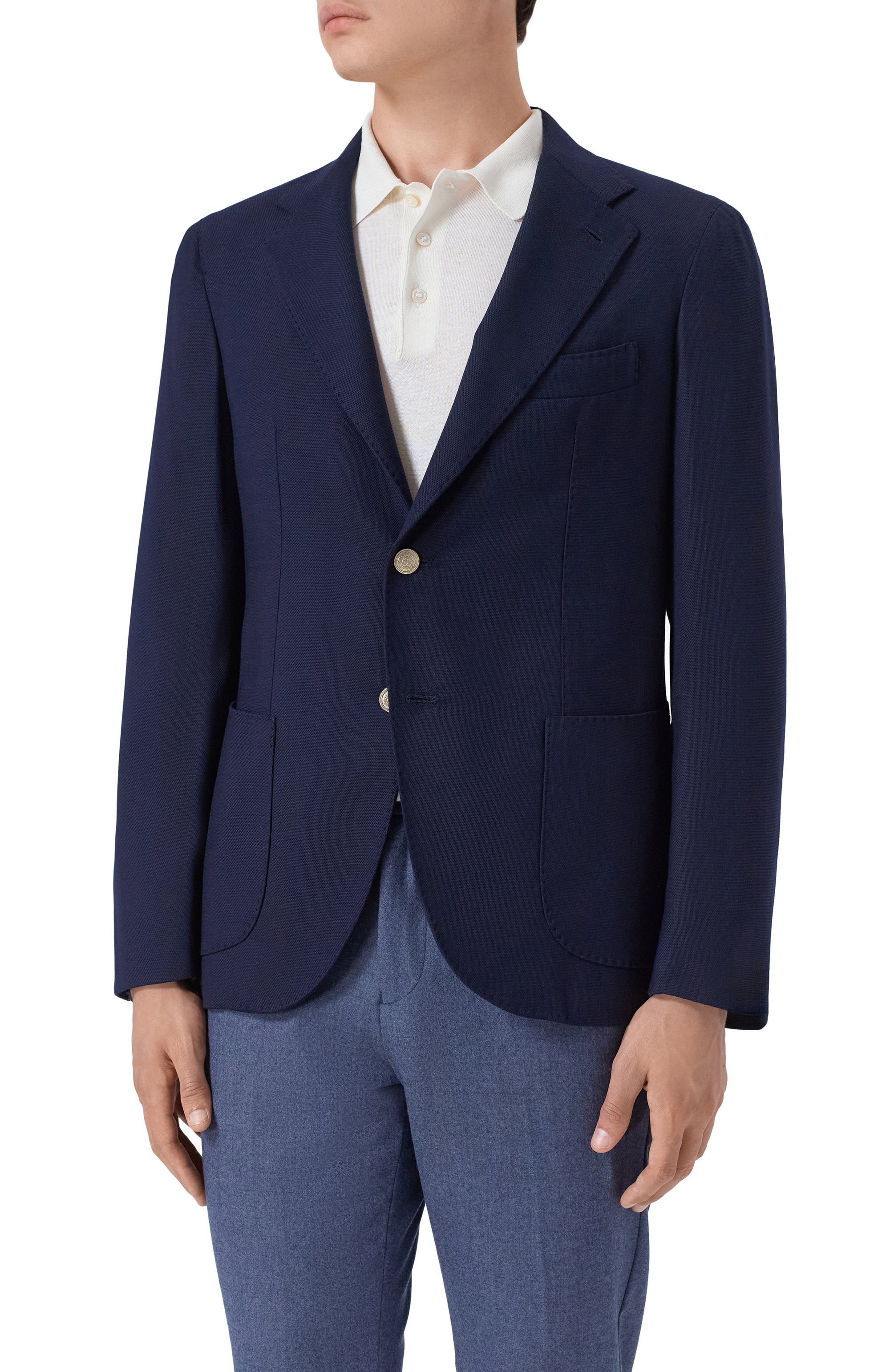 Шерстяной пиджак ANDREA CAMPAGNA, арт. VATICAN0/T25253-6, фото 3