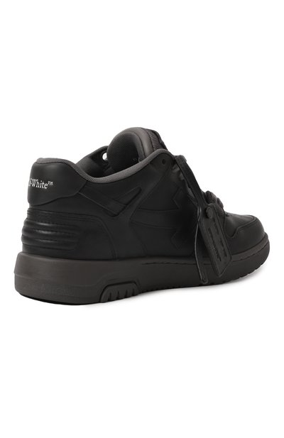 Кожаные кеды out of office OFF-WHITE, арт. 0MIA189F24LEA00B, фото 5