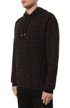 Хлопковое худи BALMAIN, арт. AH0JR070KE24, фото 1