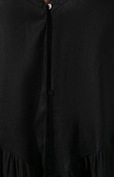 Льняное платье A MERE CO черного цвета по цене 29950 руб., арт. AMC-R20-G7-93, фото 5 Льняное платье A MERE CO, арт. AMC-R20-G7-93, фото 5