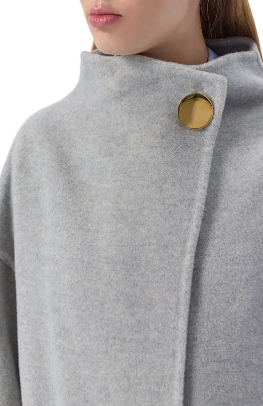 Пальто из шерсти и кашемира Darkpark RWJA19/FAW48 Серый  RWJA19/FAW48 Фото 5
