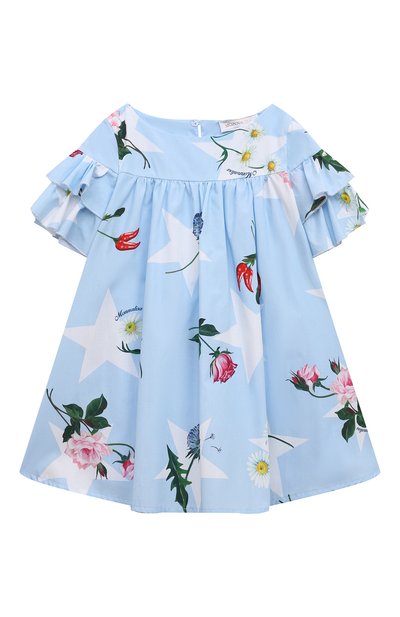 Хлопковое платье MONNALISA, арт. 11C903