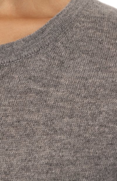 Платье из шерсти и кашемира ALLUDE серого цвета по цене 54250 руб., арт. 245/17056, фото 5 Платье из шерсти и кашемира ALLUDE, арт. 245/17056, фото 5