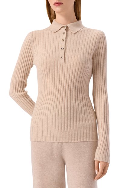 Кашемировое поло ALLUDE, арт. 255/11143, фото 3