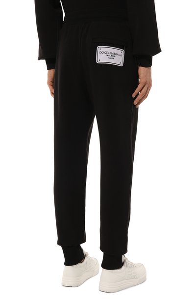 Хлопковые джоггеры DOLCE & GABBANA, арт. GVS2HZ/G7NRT, фото 4