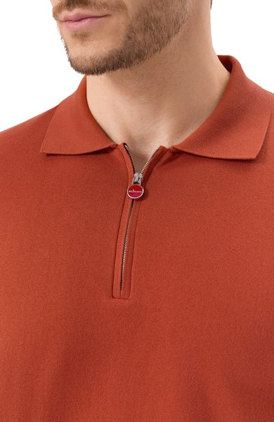 Хлопковое поло KITON, арт. UMKX33Z430S, фото 5