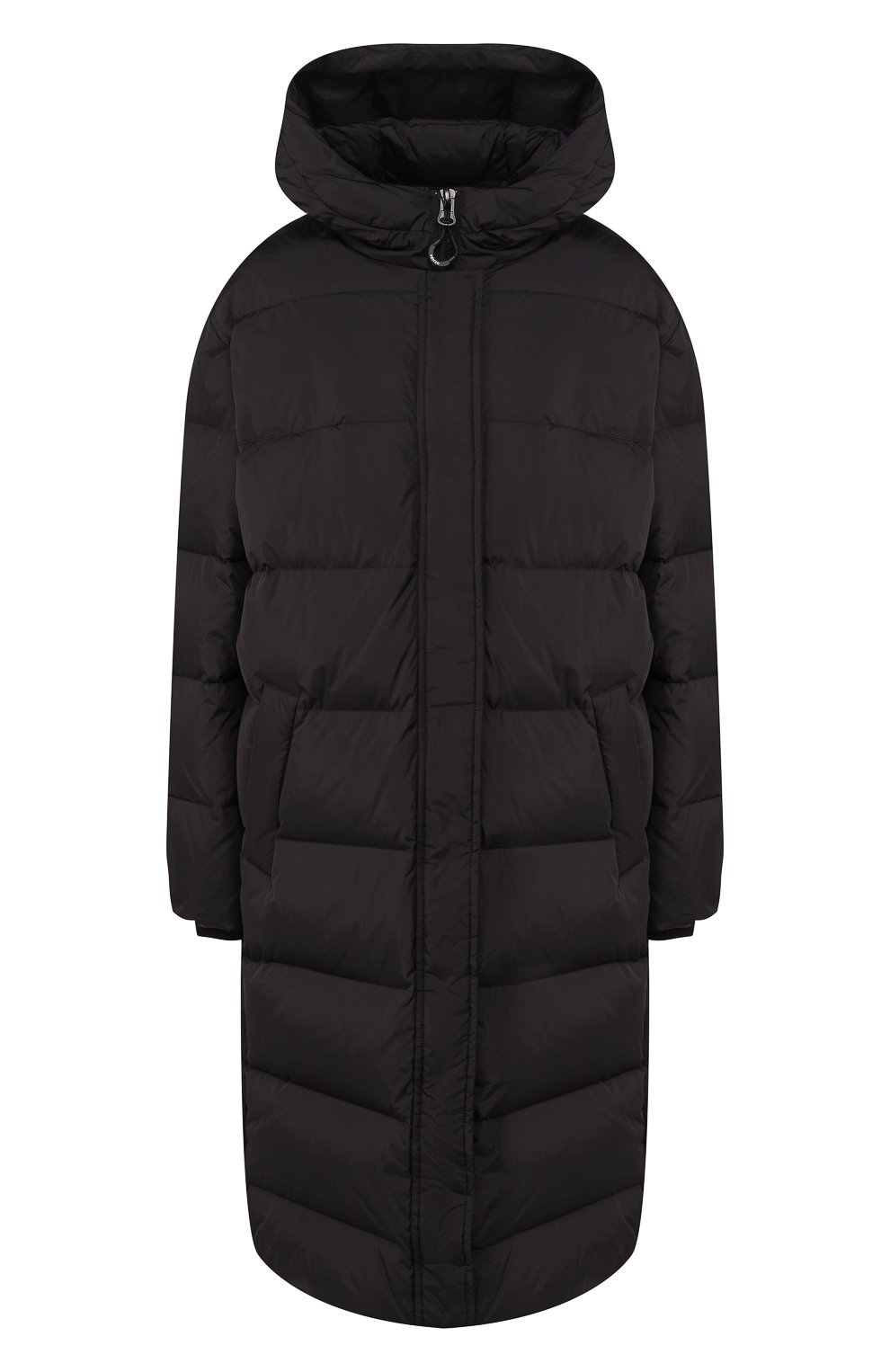 Пуховик KENZO черного цвета по цене 53850 руб., арт. F9620U054586, фото 1 Пуховик KENZO, арт. F9620U054586, фото 1