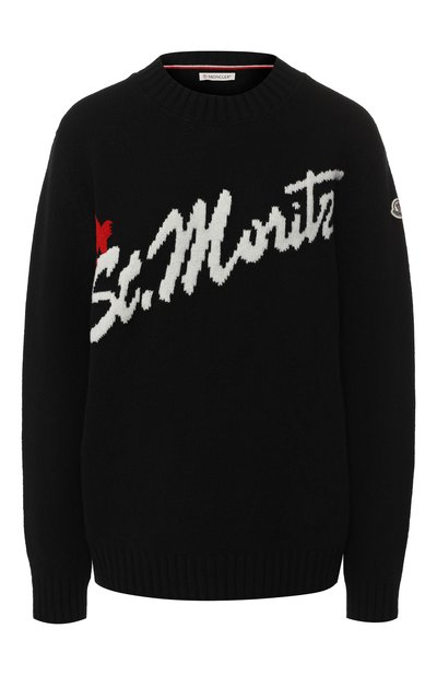Женский пуловер из смеси шерсти и кашемира MONCLER, арт. D2-093-90933-50-959A8