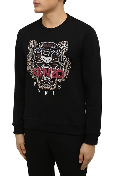 Хлопковый свитшот KENZO, арт. FB65SW1234XA, фото 3