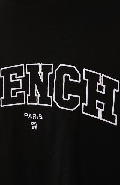 Хлопковая футболка GIVENCHY, арт. BM71CW3Y6B, фото 5