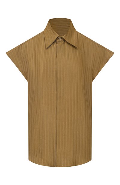 Женский рубашка изо льна и вискозы PETAR PETROV, арт. S26TB9