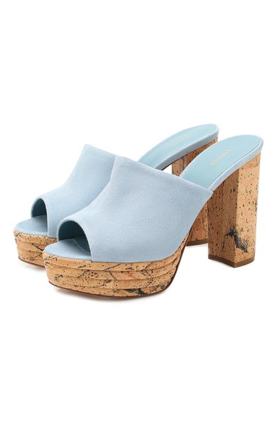 Замшевые мюли LE SILLA, арт. 9314Q070R7PPP0W, фото 1