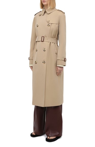 Хлопковый тренч waterloo BURBERRY, арт. 8028016, фото 3