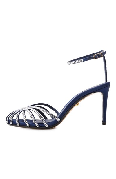 Атласные босоножки penelope 80 ALEVI MILANO, арт. L23SC019.0.0222M26/KIM SATIN, фото 4