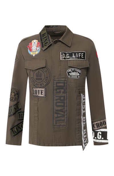 Хлопковая куртка DOLCE & GABBANA, арт. G9NY4Z/G7RMB, фото 1