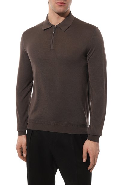 Шелковое поло STEFANO RICCI, арт. K616215P30/F23101, фото 3