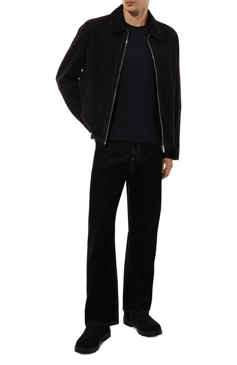 Замшевые ботинки adley BOSS черного цвета по цене 33300 руб., арт. 50523893, фото 2 Замшевые ботинки adley BOSS, арт. 50523893, фото 2