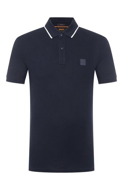 Хлопковое поло BOSS ORANGE, арт. 50507699, фото 1