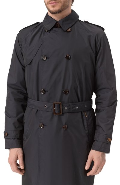 Тренч marvin-wk MOORER темно-синего цвета по цене 175500 руб., арт. MARVIN-WK, фото 5 Тренч marvin-wk MOORER, арт. MARVIN-WK, фото 5