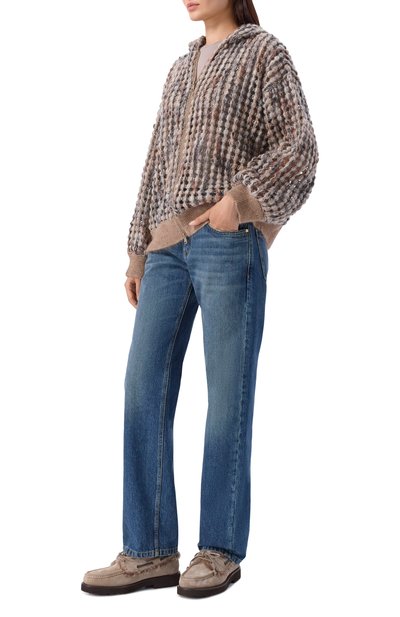 Замшевые топсайдеры BRUNELLO CUCINELLI, арт. MZSFG3114, фото 3