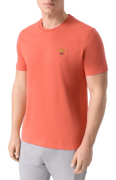 Хлопковая футболка AERONAUTICA MILITARE, арт. TS1580UJ00372_001, фото 3