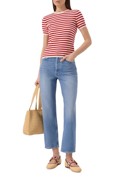 Текстильные балетки bribri VALENTINO бежевого цвета по цене 118000 руб., арт. 8W2S0NV3/QKR, фото 3 Текстильные балетки bribri VALENTINO, арт. 8W2S0NV3/QKR, фото 3