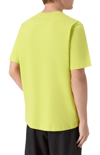 Хлопковая футболка MSGM, арт. 4040MM510/267002, фото 4