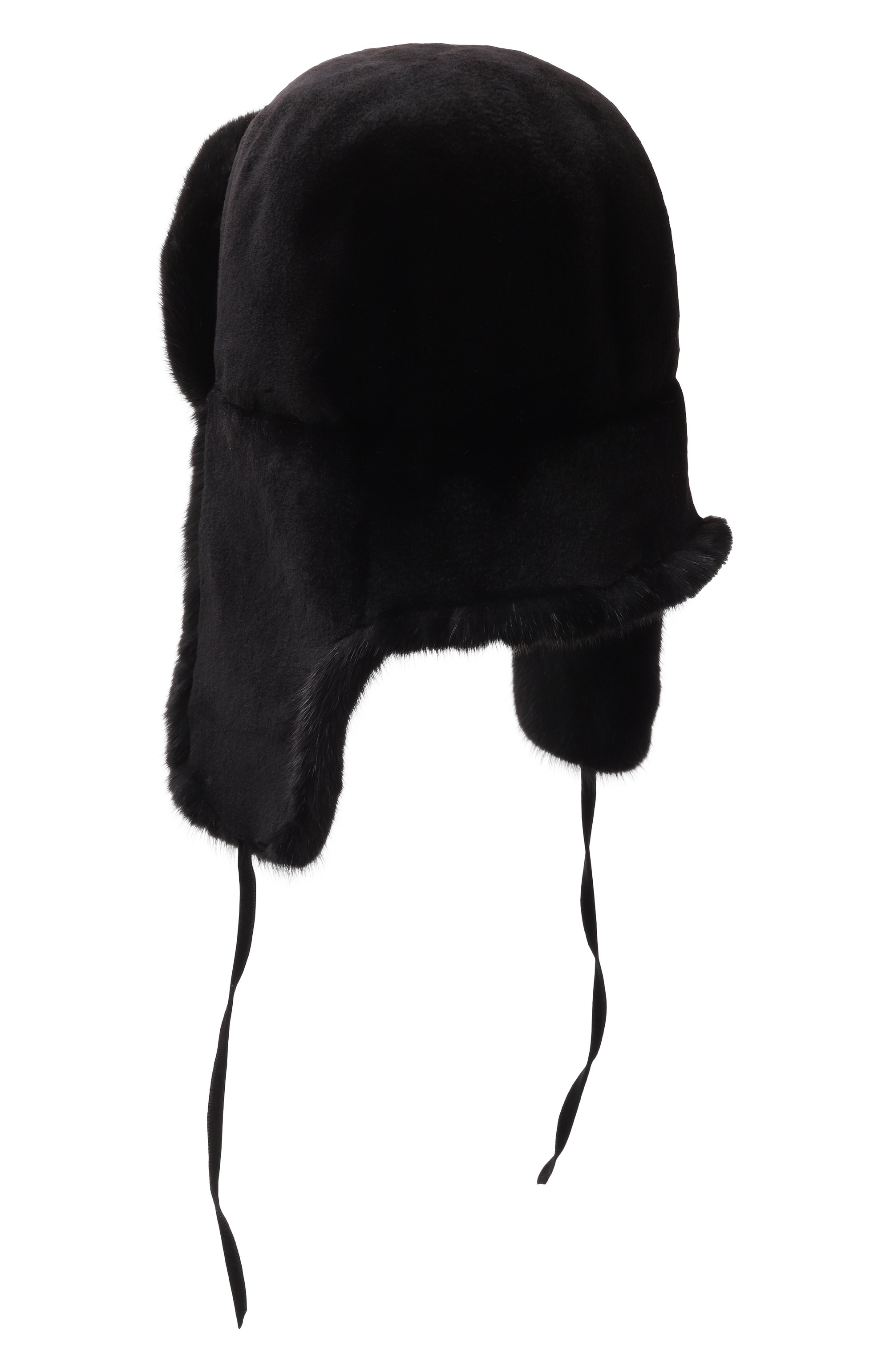 Меховая шапка-ушанка мишка-2 из норки FURLAND, арт. 0011200140300600112, фото 2