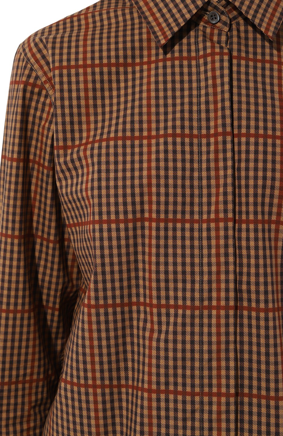 Хлопковая рубашка DRIES VAN NOTEN, арт. 242-010705-9011, фото 5