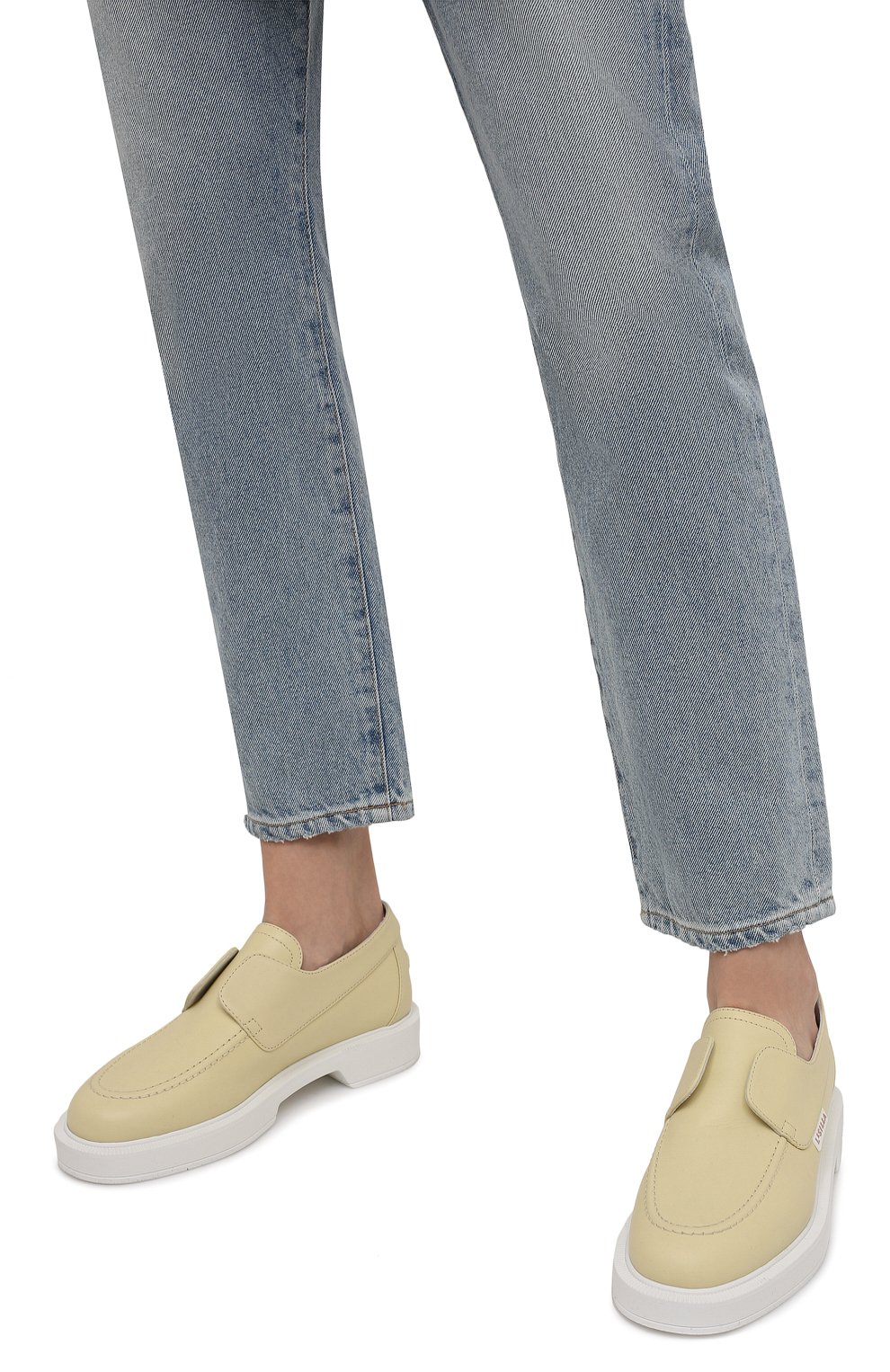 Кожаные лоферы LE SILLA, арт. 5129U020M1PPGL0, фото 3