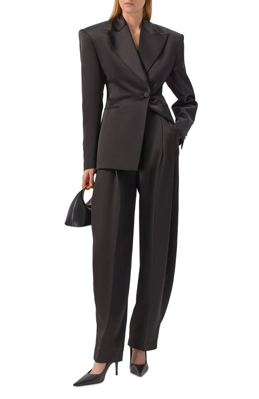 Брюки из вискозы и льна The Andamane T190471D/TNV134 Чёрный  T190471D/TNV134 Фото 2