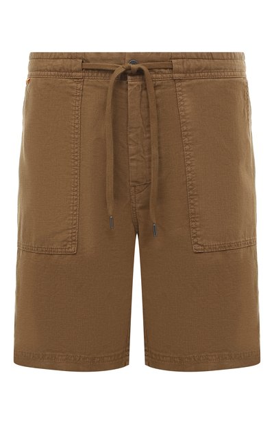 Шорты из льна и хлопка BOSS ORANGE, арт. 50488627, фото 1