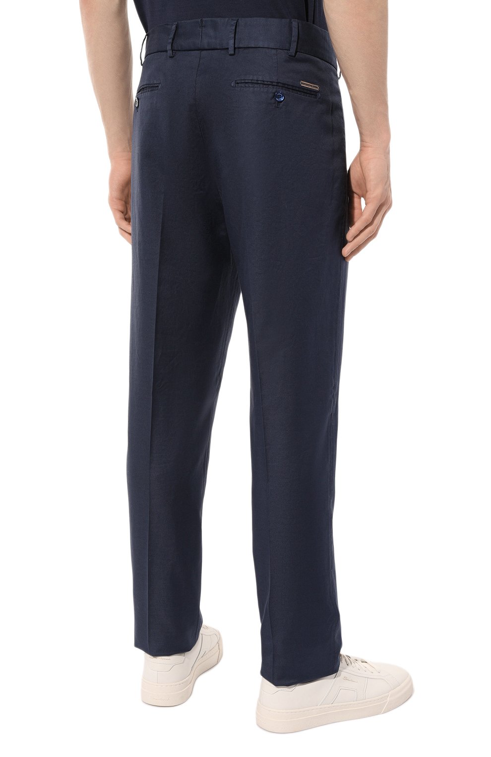 Брюки из хлопка и льна STEFANO RICCI, арт. M1T3100062/P0E, фото 4