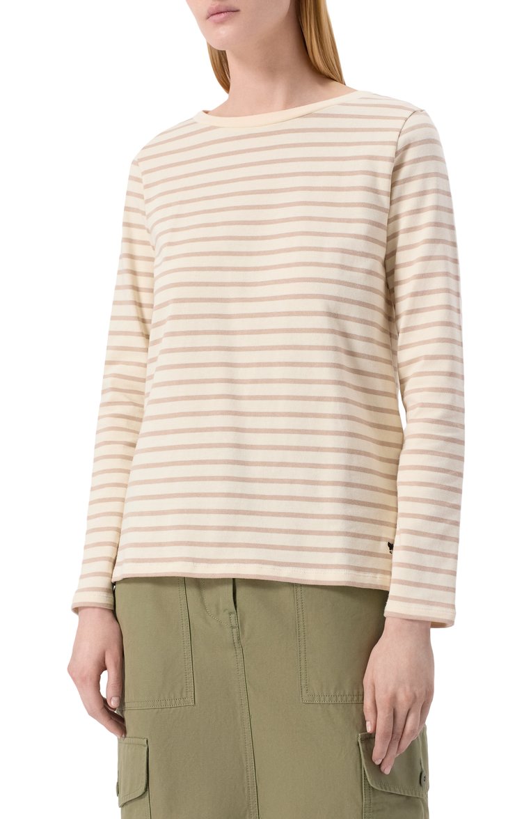 Хлопковый лонгслив WEEKEND MAX MARA, арт. ERASM0, фото 1