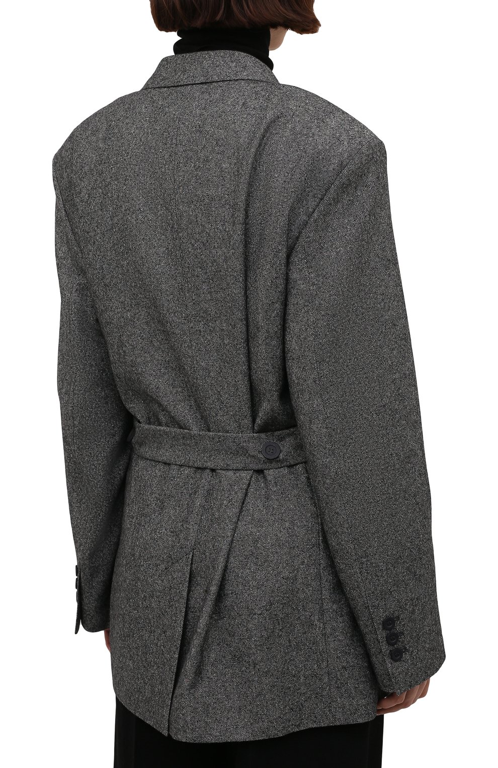 Жакет ACNE STUDIOS серого цвета по цене 69000 руб., арт. AH0160, фото 4 Жакет ACNE STUDIOS, арт. AH0160, фото 4