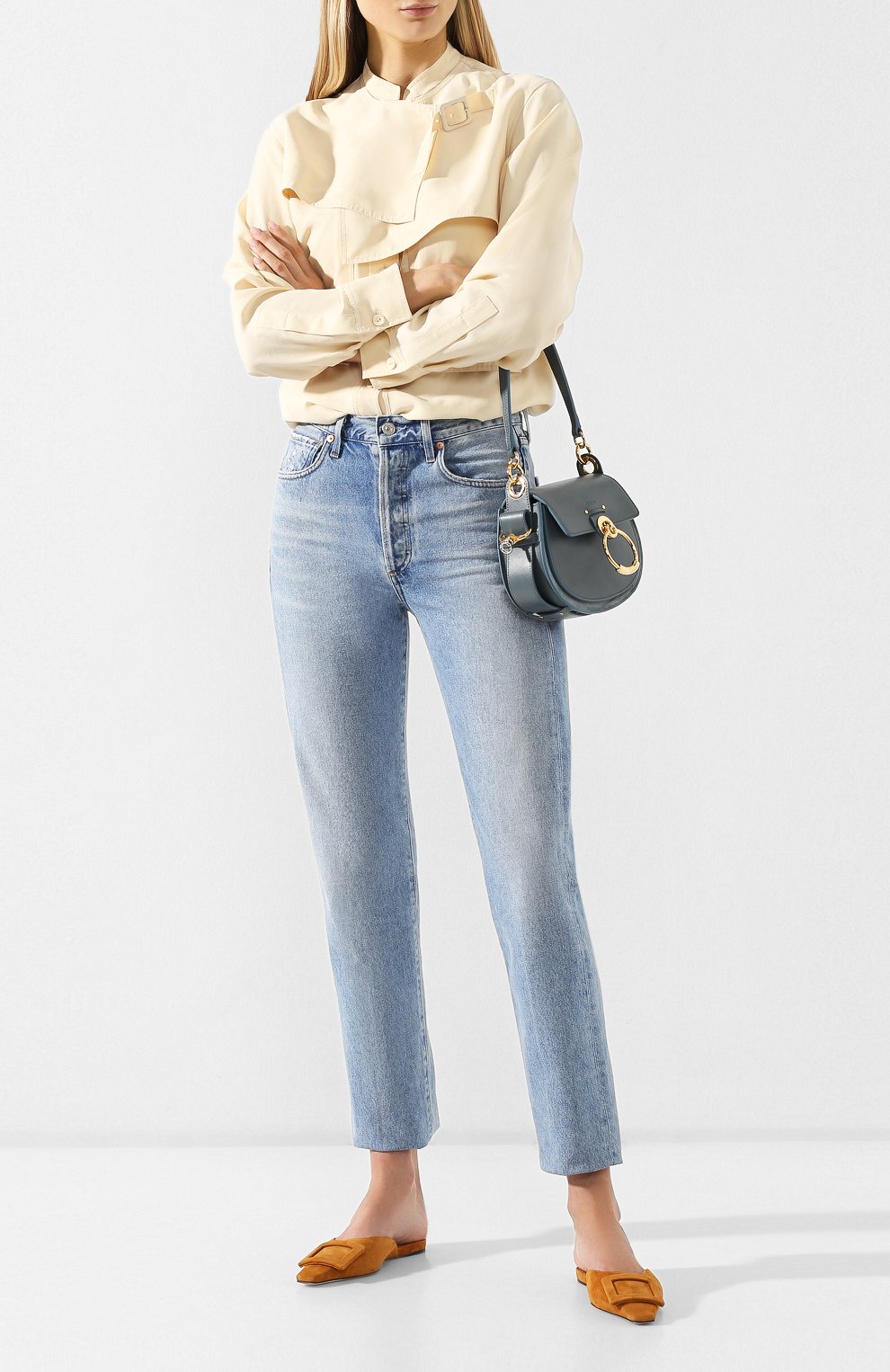 Джинсы прямого кроя CITIZENS OF HUMANITY, арт. 1730C-769, фото 2