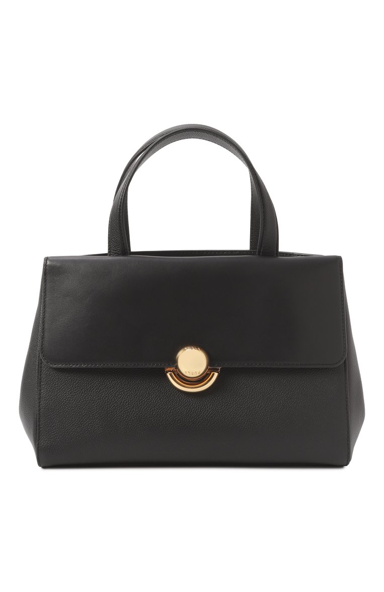 Женская сумка furla sfera medium FURLA черного цвета, арт. WB01579/BX3323 | Фото 1 (Размер: medium; Материал: Натуральная кожа; Ремень/цепочка: На ремешке; Драгоценные камни: Проставлено; Материал сплава: Проставлено)