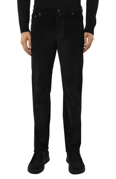 Вельветовые брюки JACOB COHEN темно-синего цвета по цене 54450 руб., арт. U Q E05 36 S 3653/Y99, фото 3 Вельветовые брюки JACOB COHEN, арт. U Q E05 36 S 3653/Y99, фото 3