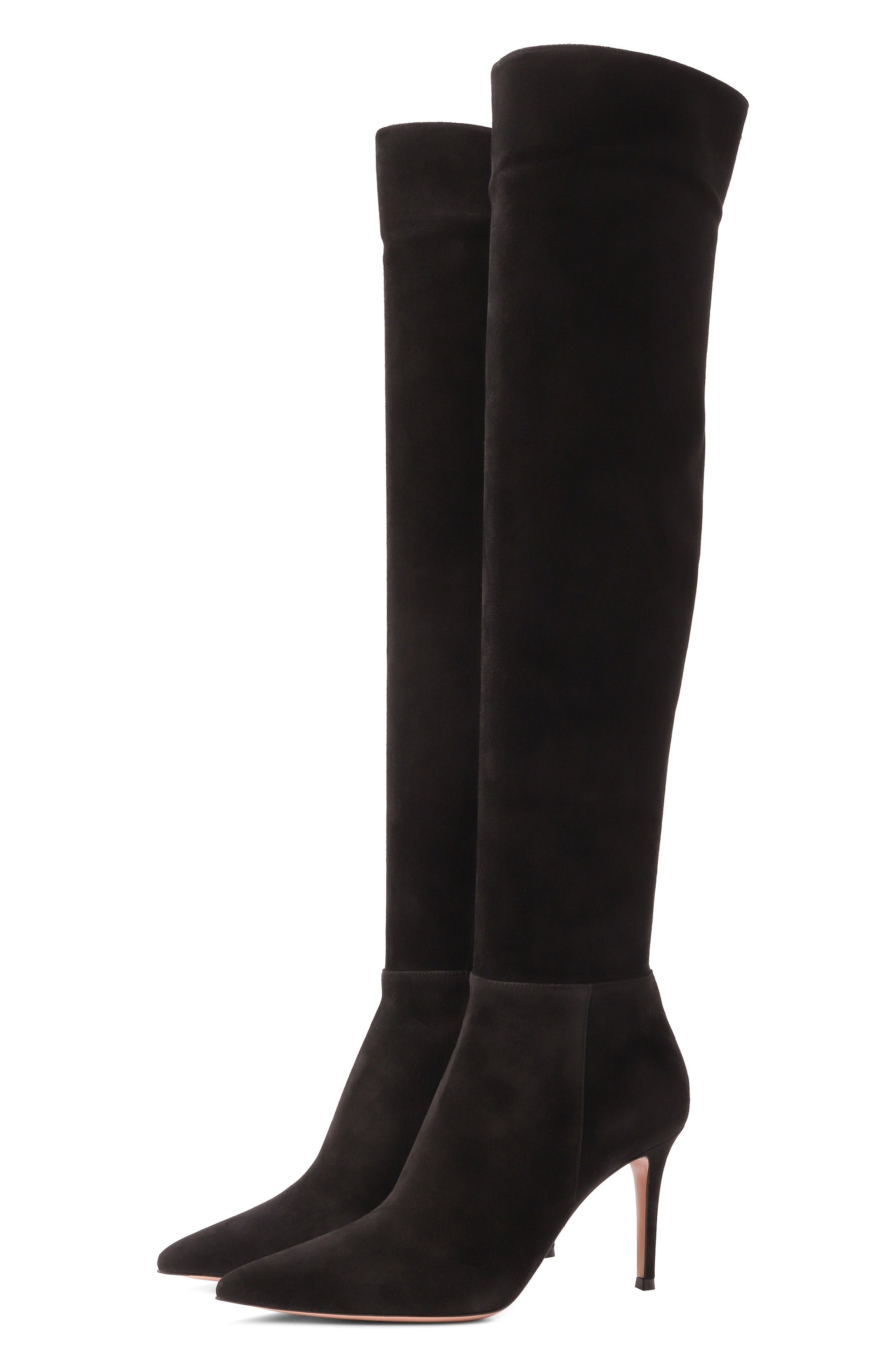 Замшевые ботфорты jules 85 GIANVITO ROSSI, арт. G80222.85RIC.C45NER0, фото 1