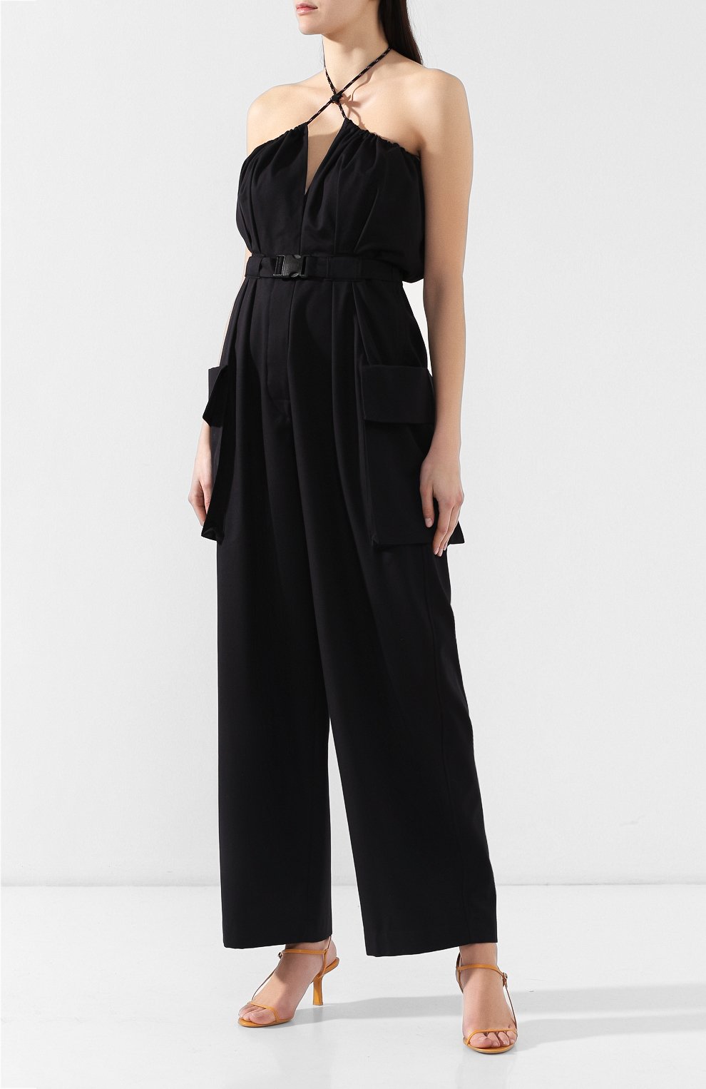 Брюки из смеси хлопка и шерсти DRIES VAN NOTEN черного цвета по цене 53900 руб., арт. 191-10922-7286, фото 3 Брюки из смеси хлопка и шерсти DRIES VAN NOTEN, арт. 191-10922-7286, фото 3