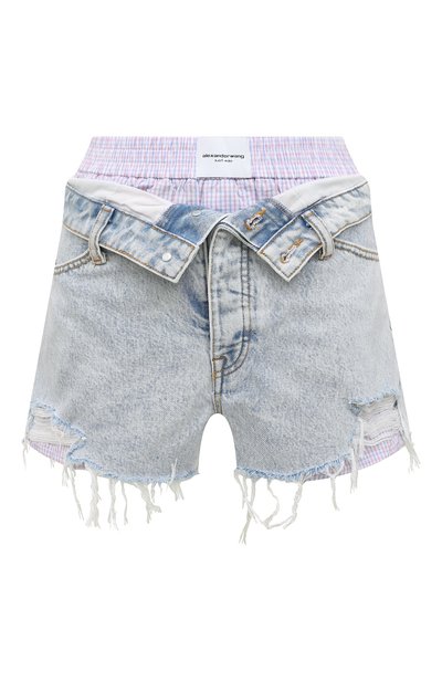 Женские джинсовые шорты ALEXANDER WANG, арт. 4DC2224087