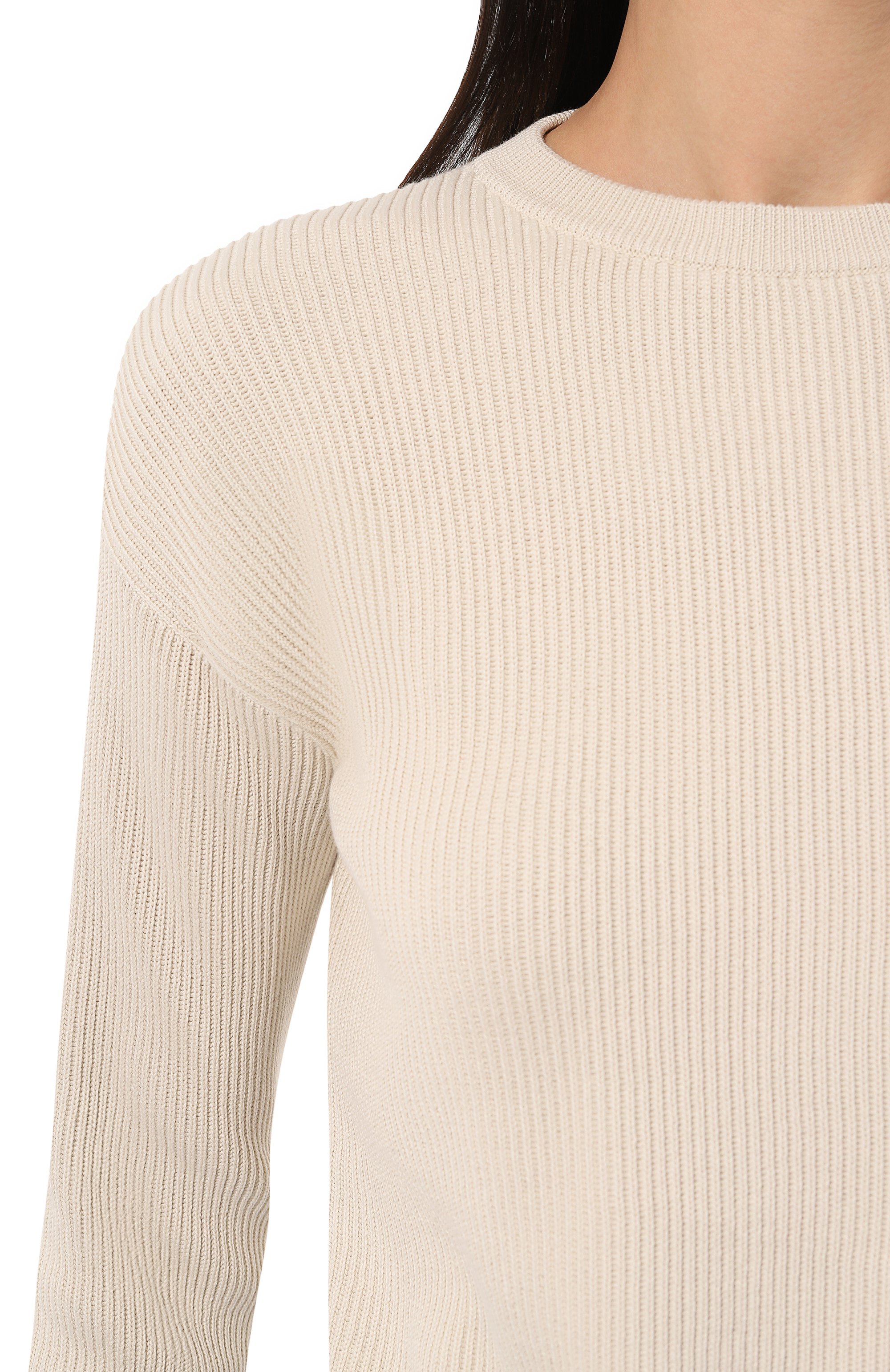 Хлопковый пуловер BRUNELLO CUCINELLI, арт. M1919B1299, фото 5