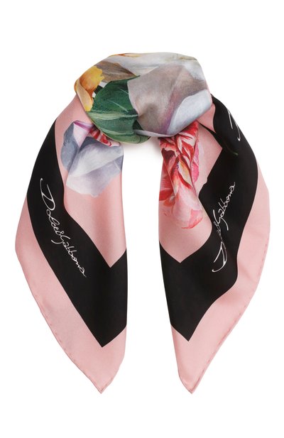 Шелковый платок DOLCE & GABBANA, арт. FN093R/GDCUI, фото 1
