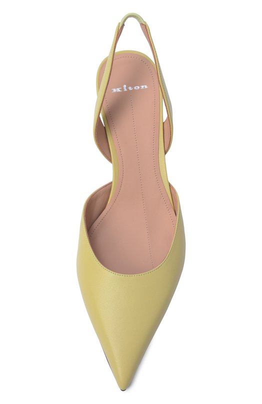 Кожаные туфли Kiton D54811K0524F32 Зелёный  D54811K0524F32 Фото 6